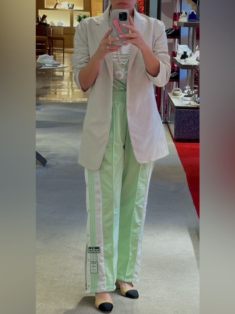 Adidas Originals Adibreak Set - Mint Green - Picture 6 of 6